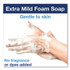 SCA TISSUE Tork® 401811 Extra Mild Foam Soap, Unscented, 1 L Refill, 6/Carton