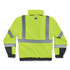 TENACIOUS HOLDINGS, INC. ergodyne® 25592 GloWear 8381 Class 3 Hi-Vis 4-in-1 Quilted Bomber Jacket, Lime, Small