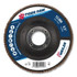 Weiler® Tiger Paw™ TY29 Coated Abrasive Flap Disc, 4-1/2 in dia, 40 Grit, 7/8 Arbor, 13000 rpm