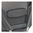 SAFCO PRODUCTS 3505BL Lineage Big and Tall All-Mesh Task Chair, Supports Up to 400 lb, 19.5" to 23.25" Seat Height, Black Seat, Chrome Base