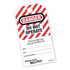 Master Lock® Safety Series™ Do Not Operate I.D. Tags, 3-1/8 in W x 5-3/4 in H
