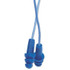 SureWerx® Jackson® Safety H20 Metal Detectable Reusable Earplugs - Corded, Plastic, Blue, Corded