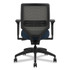 HON COMPANY SVM1ALICC90T Solve Series Mesh Back Task Chair, Supports Up to 300 lb, 18" to 23" Seat Height, Midnight Seat, Charcoal Back, Black Base