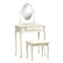 MONARCH PRODUCTS Monarch Specialties I 3412  Glenys Vanity Set, 51-3/4inH x 28inW x 16inD, Antique White