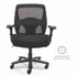 ALERA FN44B14 Alera Faseny Series Big and Tall Manager Chair, Supports Up to 400 lbs, 17.48" to 21.73" Seat Height, Black Seat/Back/Base