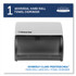 KIMBERLY-CLARK PROFESSIONAL Professional* 09746 Omni Roll Towel Dispenser, 10.5 x 10 x 10, Smoke Gray