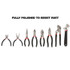 GREAT NECK SAW MFG. 87900 8-Piece Steel Pliers and Wrench Tool Set