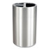 SAFCO PRODUCTS 9941SS Triple Recycling Receptacle, 40 gal, Steel, Brushed Aluminum