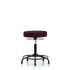 Blue Ridge Ergonomics MSC42862 Adjustable Height Swivel Stool: Olefin, 24" Seat Width, 24" Seat Depth