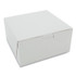SOUTHERN CHAMPION TRAY SCT® 1505 White One-Piece Non-Window Bakery Boxes, Standard, 3 x 6 x 6, White, Paper, 250/Carton