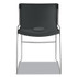 HON COMPANY 4041LA Olson Stacker High Density Chair, Supports Up to 300 lb, 17.75" Seat Height, Lava Seat, Lava Back, Chrome Base, 4/Carton