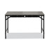 SAFCO PRODUCTS 5272BLGR Simple Work Desk, 45.5" x 23.5" x 29.5", Gray