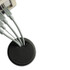 MASTER CASTER COMPANY Cord Away® 00202 Grommet, Adjustable, 2.38" Diameter, Black