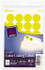 AVERY 05462 Label Maker Label: Yellow, Paper, 3/4" OAL, 3/4" OAW, 1,008 per Roll