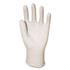 BOARDWALK 315MBX Powder-Free Synthetic Vinyl Gloves, Medium, 4 mil Thick, 9.5" Long, Beige, 100/Box