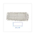 BOARDWALK 1624 Disposable Cut End Dust Mop Head, Cotton/Synthetic, 24w x 5d, White