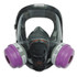 Honeywell Honeywell North® 7600 Series Silicone Full Facepiece Respirator, Medium/Large, Silicone