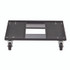 SAFCO PRODUCTS 4188 Stacking Chair Cart, Metal, 23.13" x 23.13" x 4.5", Black