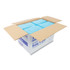 AMERCAREROYAL RPBWU-80 Baby Wipes Tub, Unscented, White, 80/Tub, 12 Tubs/Carton