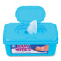 AMERCAREROYAL RPBWU-80 Baby Wipes Tub, Unscented, White, 80/Tub, 12 Tubs/Carton