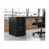 HON COMPANY 312PP 310 Series Vertical File, 2 Letter-Size File Drawers, Black, 15" x 26.5" x 29"
