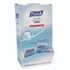 GO-JO INDUSTRIES PURELL® 902712BX Cottony Soft Individually Wrapped Sanitizing Hand Wipes, 5 x 7, Unscented, White, 120/Box