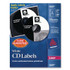 AVERY PRODUCTS CORPORATION 5697 Laser CD Labels, Matte White, 250/Pack