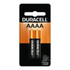 Duracell® CopperTop Alkaline Battery, 1.5V, AAAA, 2 EA/PK