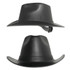 OccuNomix® Vulcan Cowboy Hard Hat, Ratchet, Hard Hat, Black