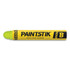 LA-CO Industries Inc Markal® Paintstik® Original B® Solid Paint Marker, 11/16 in dia, 4-3/4 in L, Fluorescent Yellow