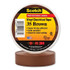 3M™ Scotch® 7000031580 Vinyl Electrical Color Coding Tape 35, 3/4 in x 66 ft, Brown