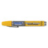 ITW Pro Brands DYKEM® BRITE-MARK® 40 Threaded Cap/Barrel Permanent Paint Marker, Valve Action, Medium, Yellow