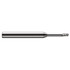 Harvey Tool 868293 Ball End Mill: 0.093" Dia, 0.14" LOC, 3 Flute, Solid Carbide