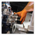 AMMEX CORPORATION GloveWorks® by GWON49100CT Heavy-Duty Industrial Nitrile Gloves, Powder-Free, XX-Large, 8 mil Thick, 9.5" Long, Orange, 100/Box, 10 Boxes/Carton