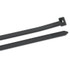 Gardner Bender Heavy-Duty Cable Ties, 175 lb Tensile Strength, 18 in L, Ultraviolet Black, 50/Bag