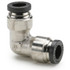 Parker 165PLP-2 Push-To-Connect Tube to Tube Tube Fitting: Union Elbow, 1/8" OD