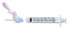 BD  305781 Needle, 25G x 5/8", 3mL, Luer-Lok Syringe, Detachable Needle, 50/bx, 6 bx/cs (Continental US Only) (Drop Ship Requires Pre-Approval)