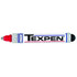 ITW Pro Brands DYKEM® TEXPEN® Industrial Steel Ball Tip Paint Marker, Red, 3/32 in, Medium