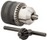 Value Collection J2213 Drill Chuck: 1/16 to 1/2" Capacity, Tapered Mount, JT33