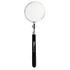 Ullman Telescoping Inspection Mirror, Round, 3-1/4 in dia, 10-1/2 in L to 29-1/2 in L