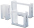 Detecto  GH2 Glove Box Holder, Wall Mount, 2 Boxes, White (DROP SHIP ONLY)