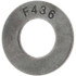 Value Collection CD558444 7/16" Screw SAE Flat Washer: Steel, Plain Finish