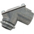 Hubbell-Raco 2662 Conduit Connector: For Rigid & Intermediate (IMC), Die Cast Zinc, 1/2" Trade Size