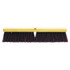 Weiler® Garage Broom, 24 in Hardwood Block, 3-1/4 in Trim L, Polypropylene Fill