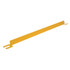 Vestil VDKR-7-TB Channel Guard Rail: Yellow, Steel