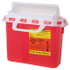 BD  305517 Sharps Collector, 5.4 Qt, Next Generation, Counter Balanced Door, Red, 20/cs (12 cs/plt) (Continental US Only) (Drop Ship Requires Pre-Approval)