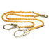 Werner C411130 Lanyards & Lifelines; Load Capacity: 5000lb ; Construction Type: Webbing ; Harness Type: Ladder Climbing ; Lanyard End Connection: Web Loop ; Anchorage End Connection: Snap Hook ; Length Ft.: 6.00