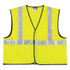 MCR Safety VCL2SLX2 Class II Economy Safety Vest, 2X-Large, Lime