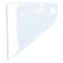 Honeywell Honeywell Fibre-Metal® High Performance® Faceshield Window, Clear, Extended View, 19-3/4 in x 9 in