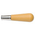 Apex Tool Group Crescent/Nicholson® Machinists Carded Half Round Files, 10 in, Bastard Cut